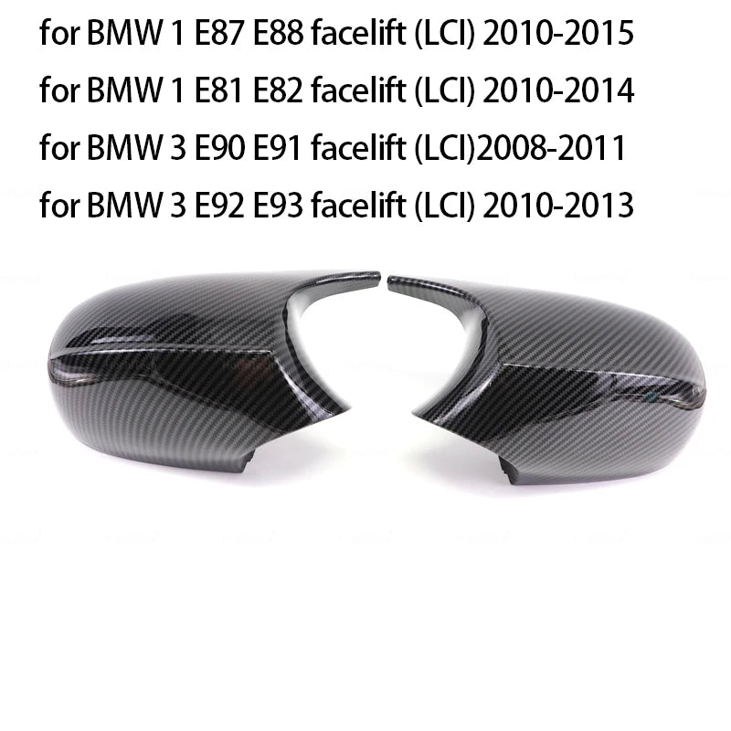 BMW E9X Carbon Mirror Caps